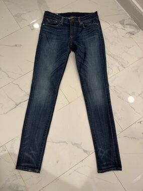 Ralph Lauren Women's Dark Indigo Skinny Jeans
